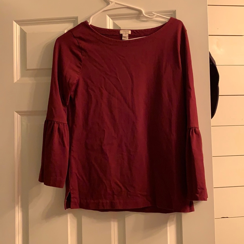 J. Crew Red Top